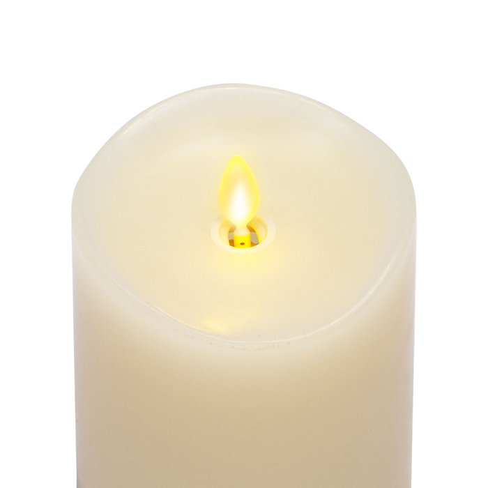 Matchless Candle Co Unscented Flameless Pillar Candle Wayfair